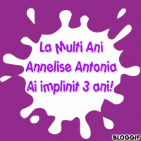 Aniversare Annelise Antonia 3 ani