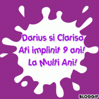 Aniversare Darius și Clarisa - 9 Ani